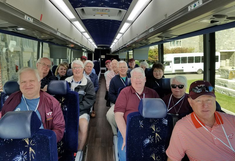Old Guard reunion bus tour image
