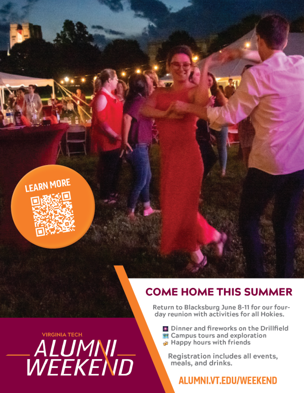 Reunion Weekend VT Mag ad