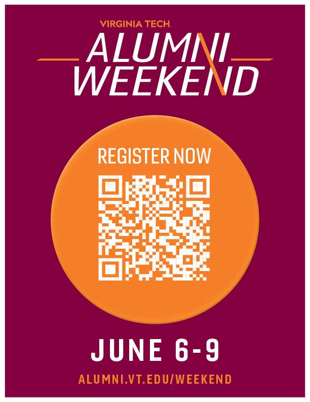 Alumni Weekend sign