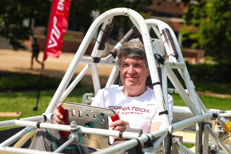 VIrginia Tech Engineering SolarCar at Alumni Weekend 2025