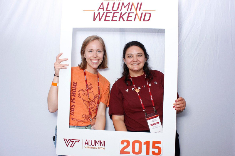 Party on the Drillfield photo booth 