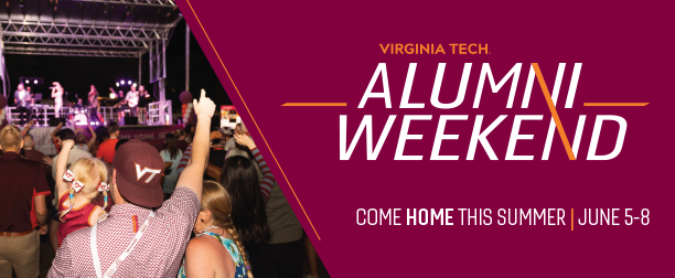 Alumni Weekend buckslip ad