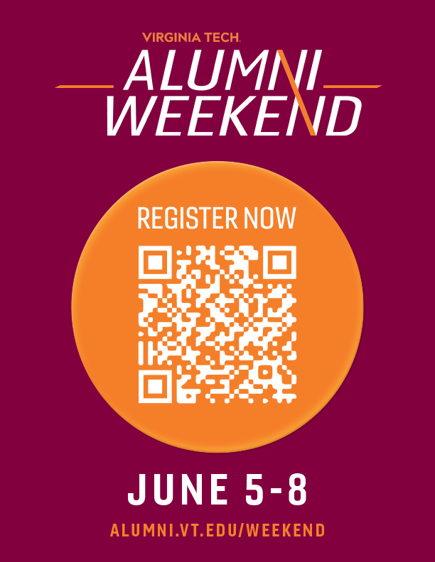 Alumni Weekend sign