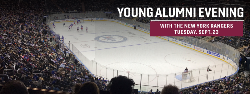 Young Alumni Evening with the New York Rangers