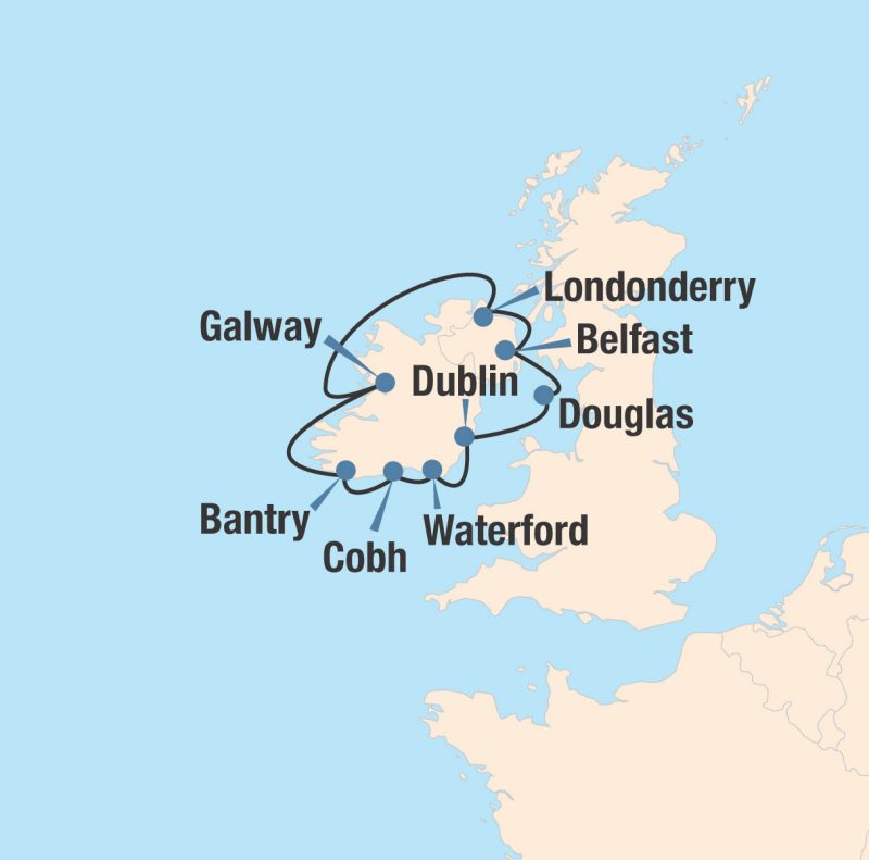 Gaelic Glory Map