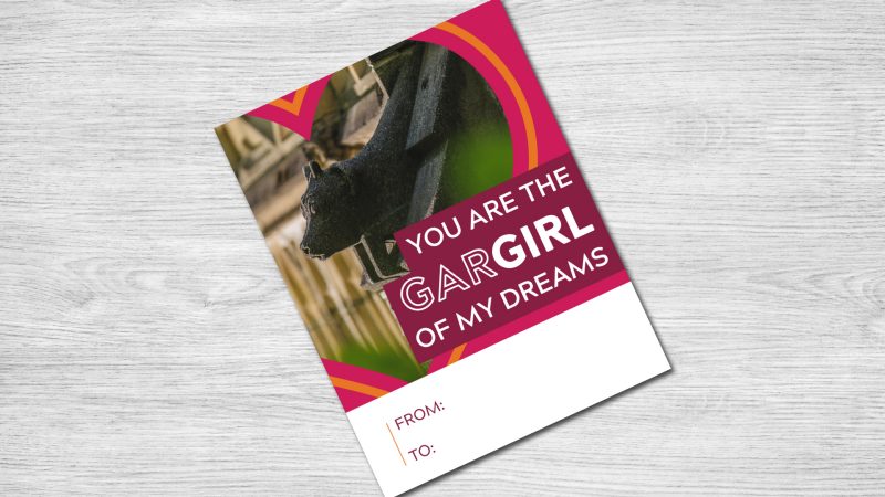 You are the gar girl of my dreams