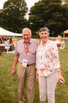 Hokies gather on the drillfield for food, music, and fun