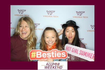 PhotoBooth images from AW 2024 party on the Drillfield