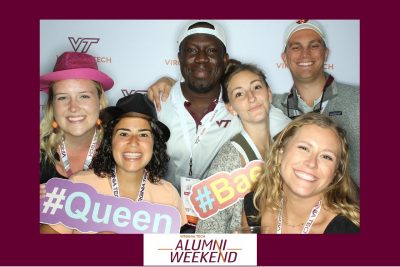 PhotoBooth images from AW 2024 party on the Drillfield