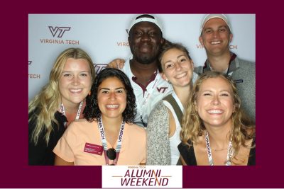 PhotoBooth images from AW 2024 party on the Drillfield