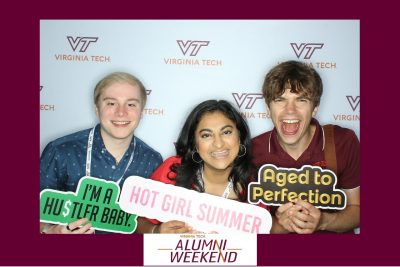 PhotoBooth images from AW 2024 party on the Drillfield