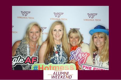 PhotoBooth images from AW 2024 party on the Drillfield