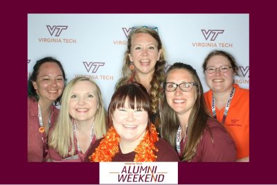 PhotoBooth images from AW 2024 party on the Drillfield