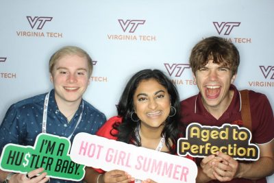 PhotoBooth images from AW 2024 party on the Drillfield