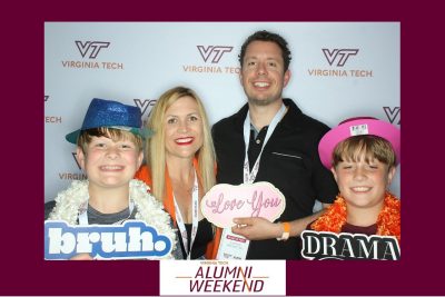 PhotoBooth images from AW 2024 party on the Drillfield