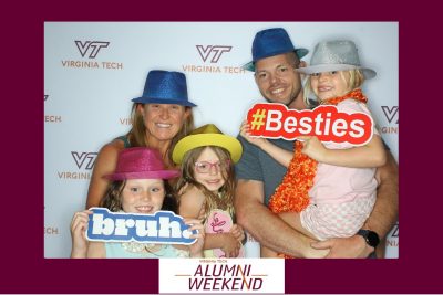 PhotoBooth images from AW 2024 party on the Drillfield