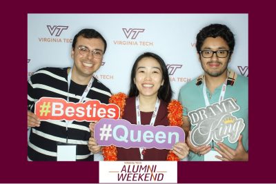 PhotoBooth images from AW 2024 party on the Drillfield