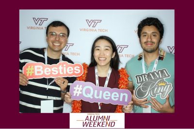 PhotoBooth images from AW 2024 party on the Drillfield