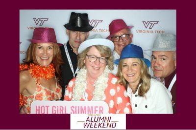 PhotoBooth images from AW 2024 party on the Drillfield