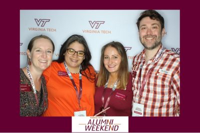 PhotoBooth images from AW 2024 party on the Drillfield