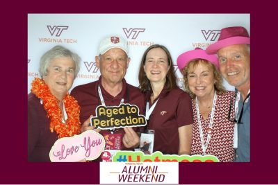 PhotoBooth images from AW 2024 party on the Drillfield