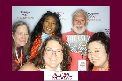 PhotoBooth images from AW 2024 party on the Drillfield