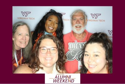 PhotoBooth images from AW 2024 party on the Drillfield