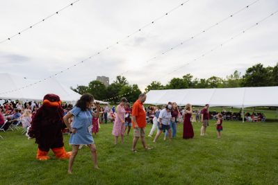 Alumni Weekend 2025 Dinner on the Drillfield