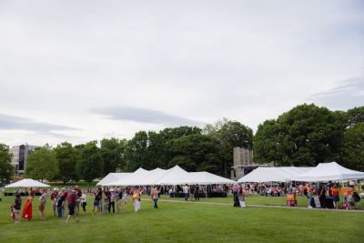 Alumni Weekend 2025 Dinner on the Drillfield