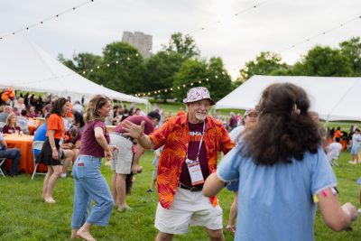 Alumni Weekend 2025 Dinner on the Drillfield