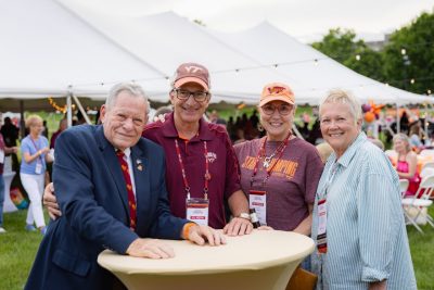 Alumni Weekend 2025 Dinner on the Drillfield