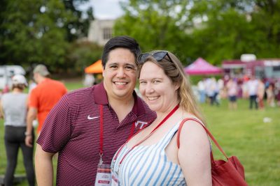Alumni Weekend 2025 Dinner on the Drillfield
