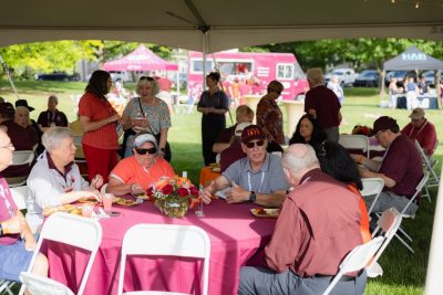 Alumni Weekend 2025 Dinner on the Drillfield