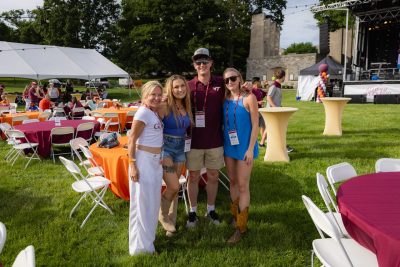 Alumni Weekend 2025 Dinner on the Drillfield