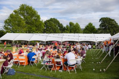 Alumni Weekend 2025 Dinner on the Drillfield