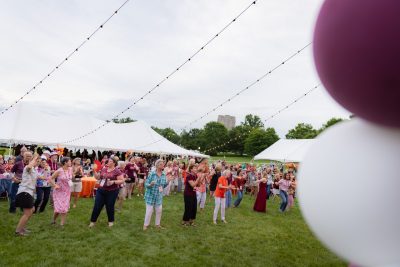 Alumni Weekend 2025 Dinner on the Drillfield