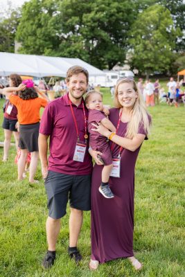 Alumni Weekend 2025 Dinner on the Drillfield