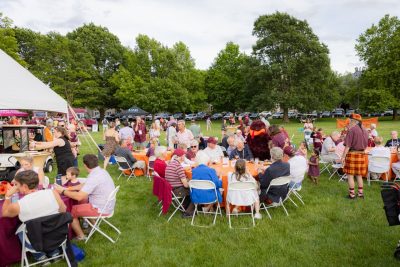 Alumni Weekend 2025 Dinner on the Drillfield