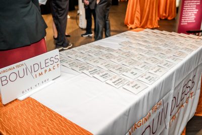Hokies celebrate the University's Boundless Impact Campaign in San Diego