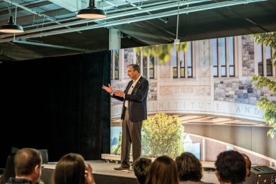 Hokies celebrate the University's Boundless Impact Campaign in San Diego