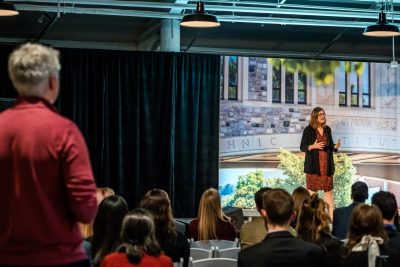 Hokies celebrate the University's Boundless Impact Campaign in San Diego