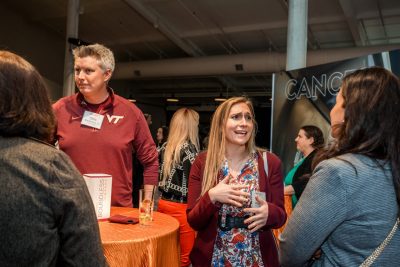 Hokies celebrate the University's Boundless Impact Campaign in San Diego
