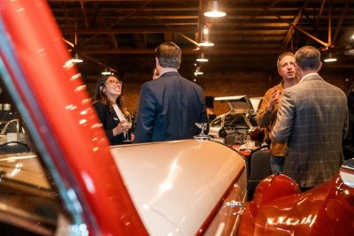 Hokies celebrate the University's Boundless Impact Campaign in San Fransisco
