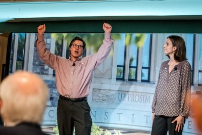 Hokies celebrate the University's Boundless Impact Campaign in San Fransisco