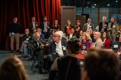 Hokies celebrate the University's Boundless Impact Campaign in San Fransisco