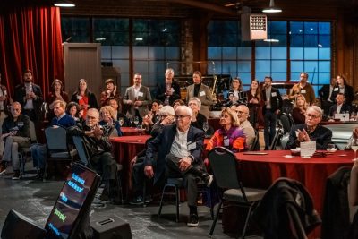 Hokies celebrate the University's Boundless Impact Campaign in San Fransisco