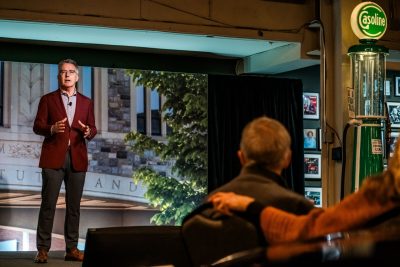 Hokies celebrate the University's Boundless Impact Campaign in San Fransisco