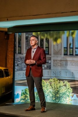 Hokies celebrate the University's Boundless Impact Campaign in San Fransisco