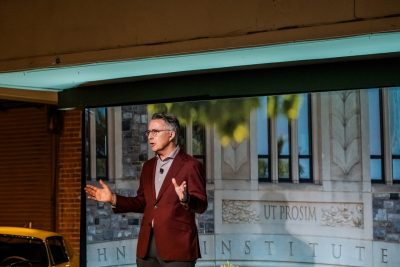 Hokies celebrate the University's Boundless Impact Campaign in San Fransisco