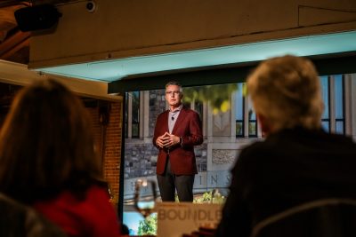 Hokies celebrate the University's Boundless Impact Campaign in San Fransisco